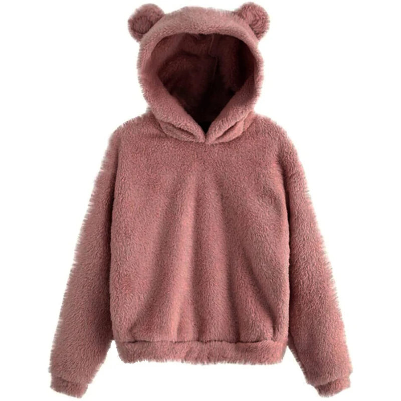 Dámský kožíšek s oušky