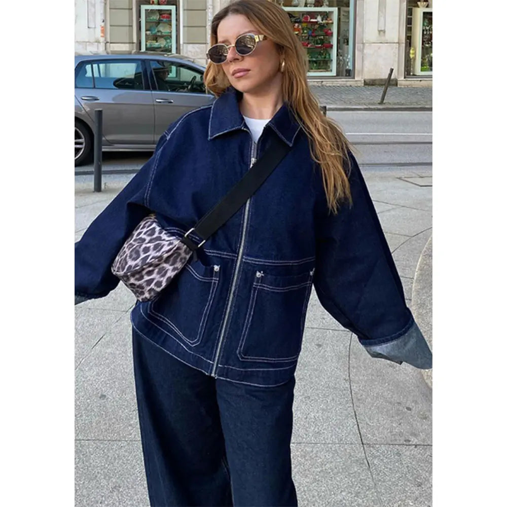 Dámská denim bunda