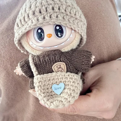 Háčkovaný outfit Labubu