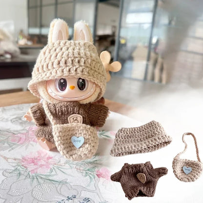 Háčkovaný outfit Labubu