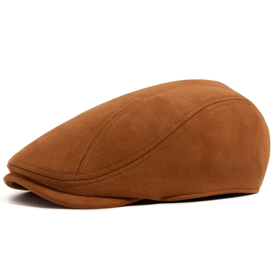 Pánský koženkový beret