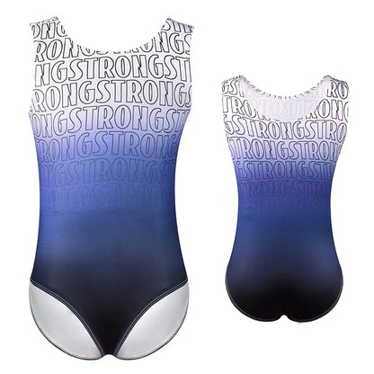 Dívčí trikot ombre