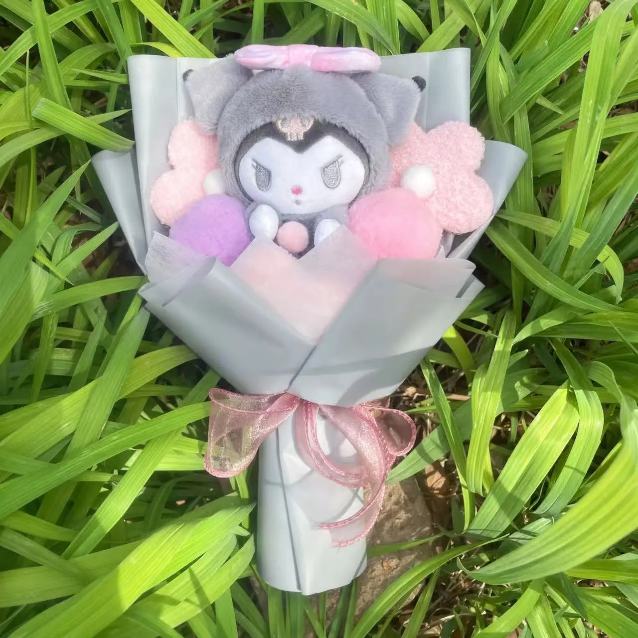 Plyšová kytice Sanrio
