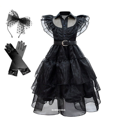 Dívčí kostým Wednesday