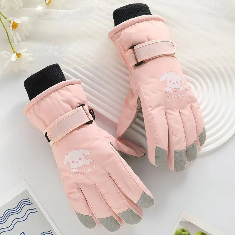 Dívčí Sanrio lyžařské rukavice