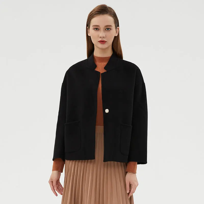 Dámský kabátek z vlny