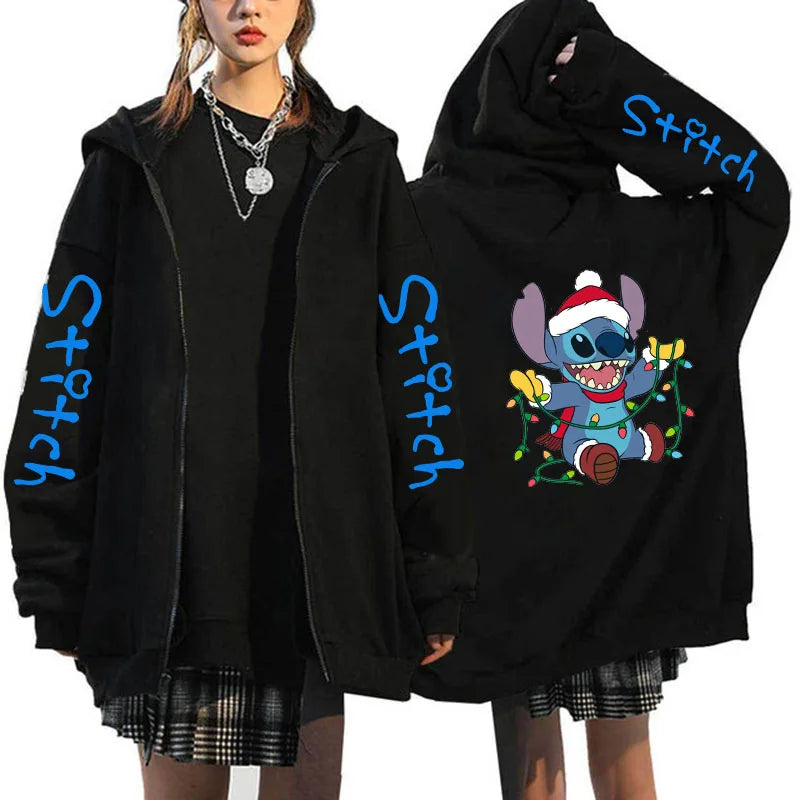 Dámská oversized mikina Stitch