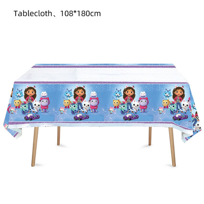 Doplňky na oslavu Gabby Dollhouse