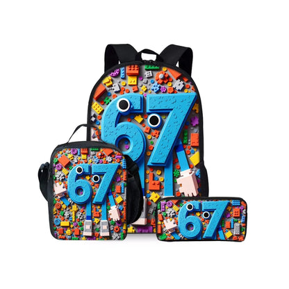 Set školního batohu 67