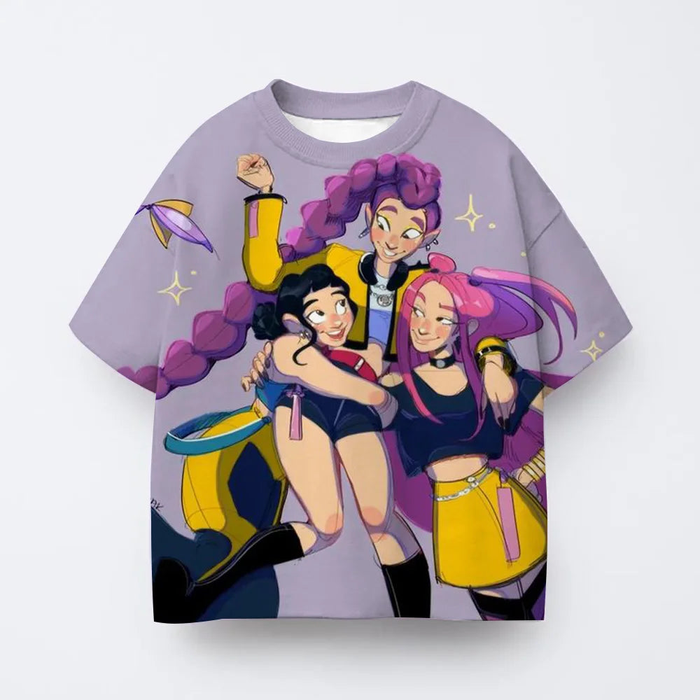 Dívčí triko Demon Hunters