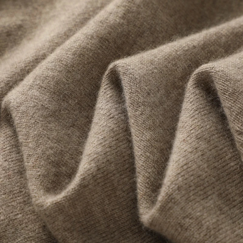 Dámský kašmírový svetr s rolákem