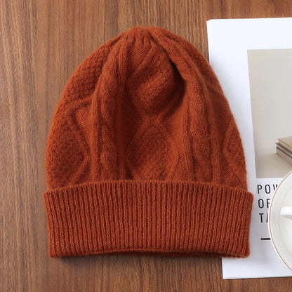 Dámská čepice z merino vlny