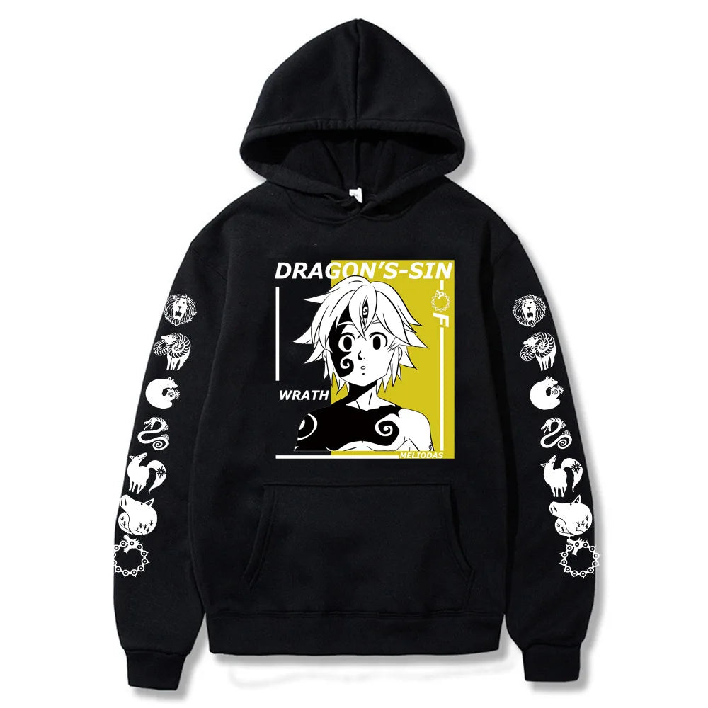 Unisex mikina Dragons sin