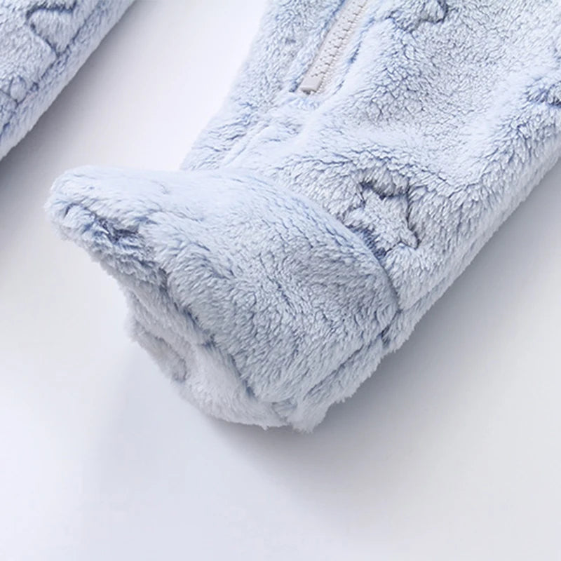 Teplý měkký overal pro miminka