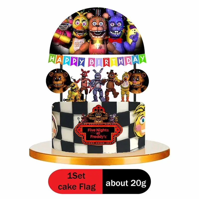 Doplňky na oslavu Five Night At Freddy