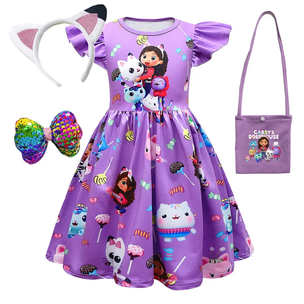 Dívčí šaty a doplňky Gabbys Dollhouse