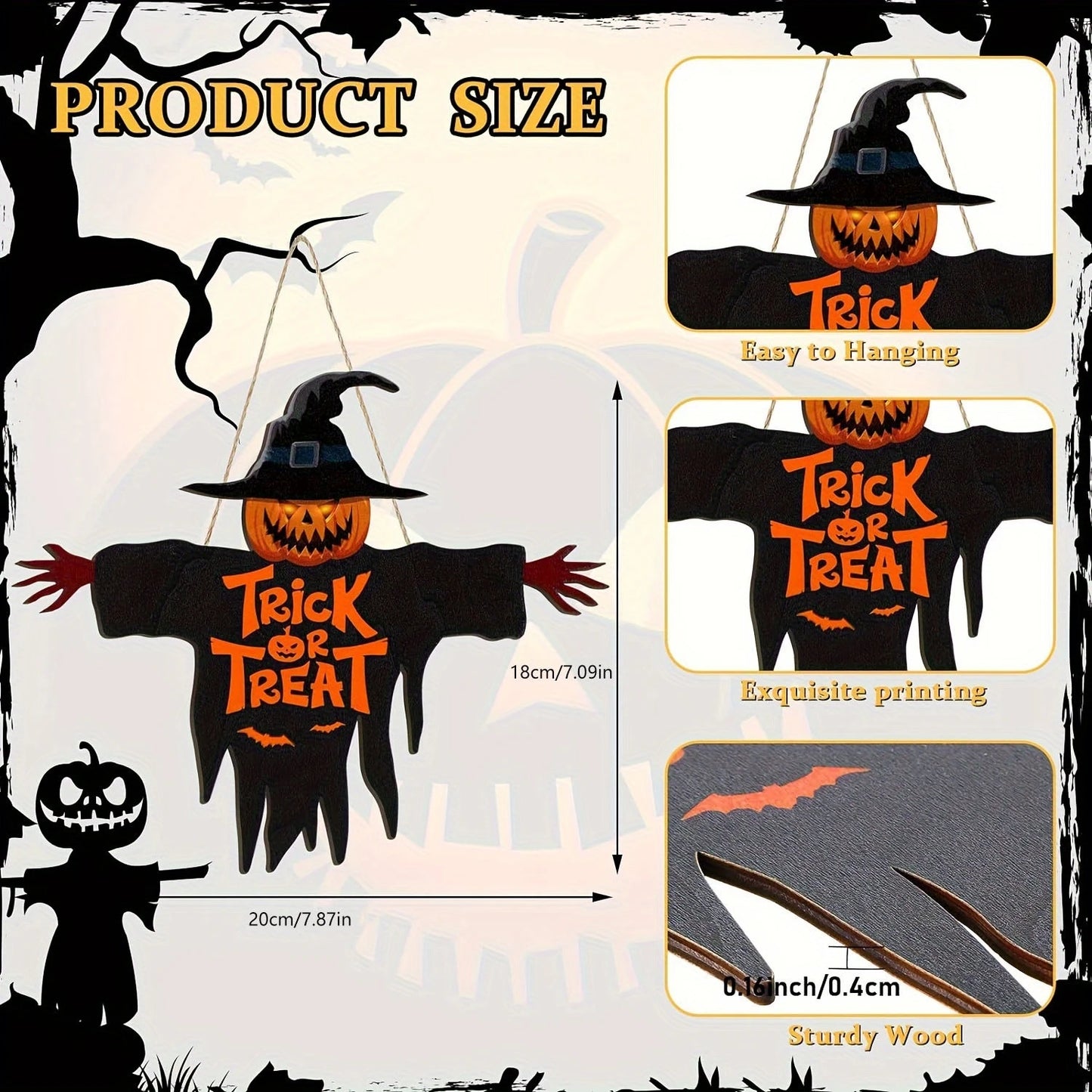 Visící dekorace na Halloween