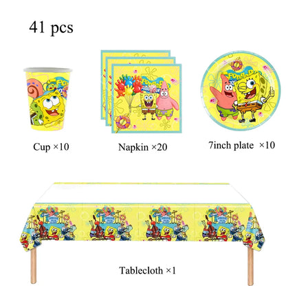 Doplňky na oslavu Spongebob