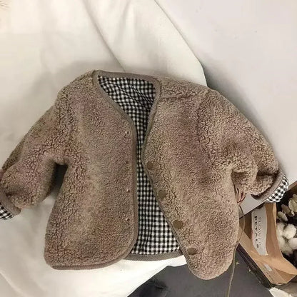 Dětská oboustranná bunda