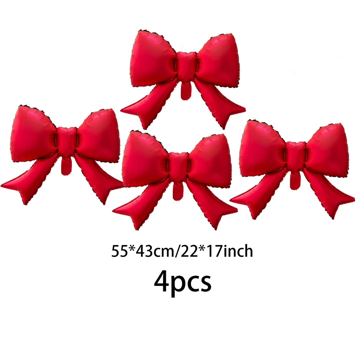 Balónky červené mašle