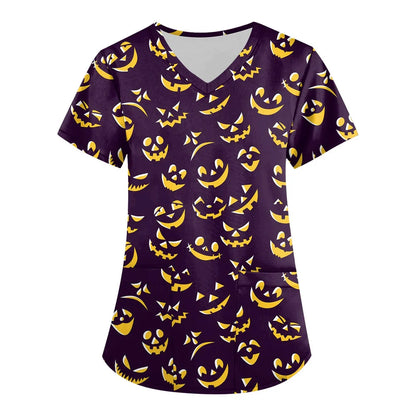 Dámské triko se vzorem Halloween
