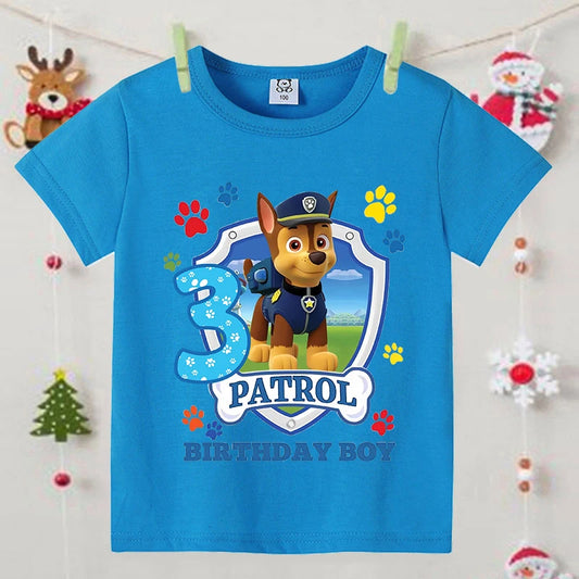 Narozeninové triko Paw patrol