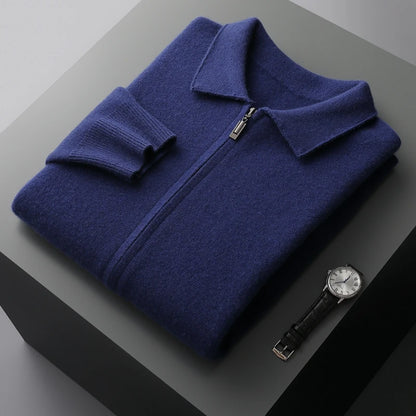 Pánský kardigan 100 % merino vlna