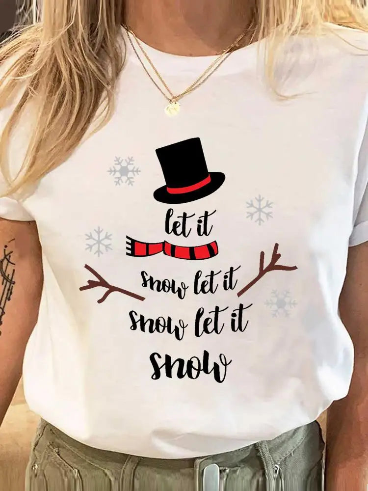 Dámské vánoční triko