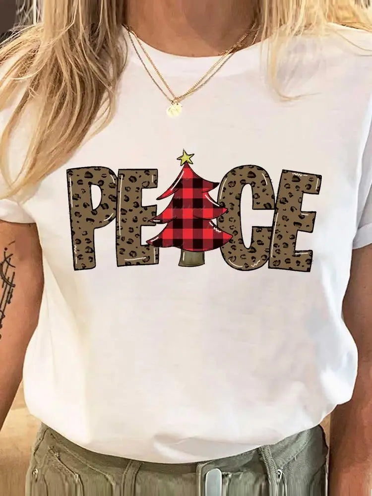 Dámské vánoční triko