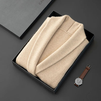 Pánský kašmírový kardigan