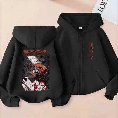 Unisex mikina Anime Chainsaw
