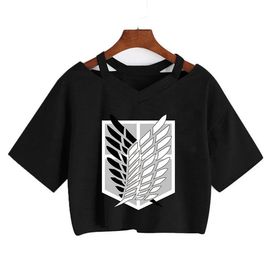 Dámský Anime croptop