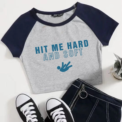 Dámský croptop Hit Me Hard And Soft