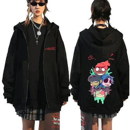 Unisex mikina Gorillaz