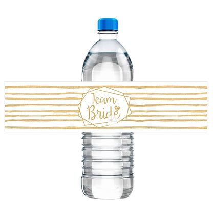 Dekorace na láhev Team Bride