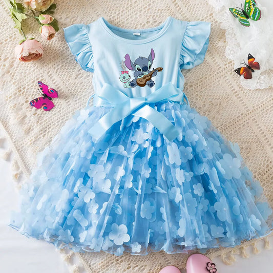 Dívčí šaty Stitch