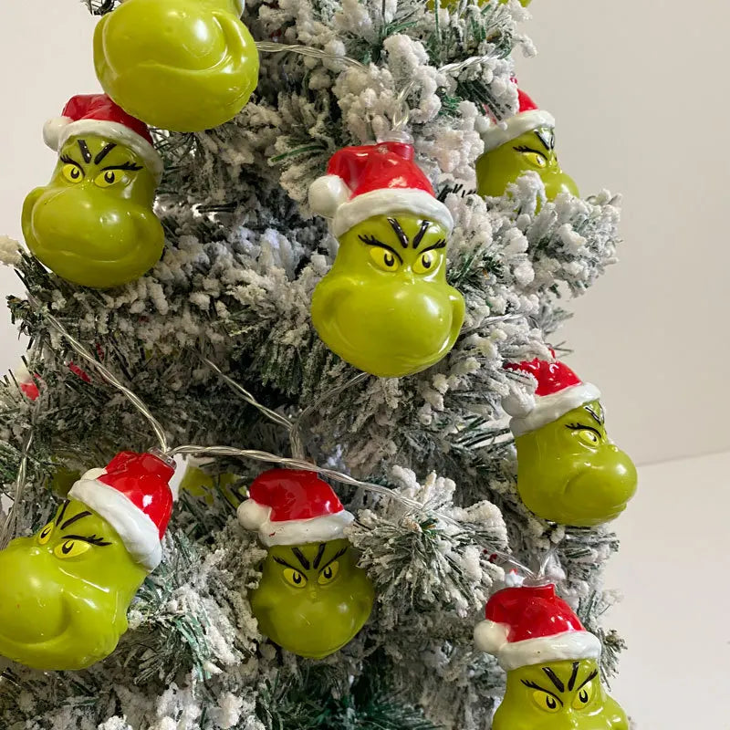 LED řetěz Grinch