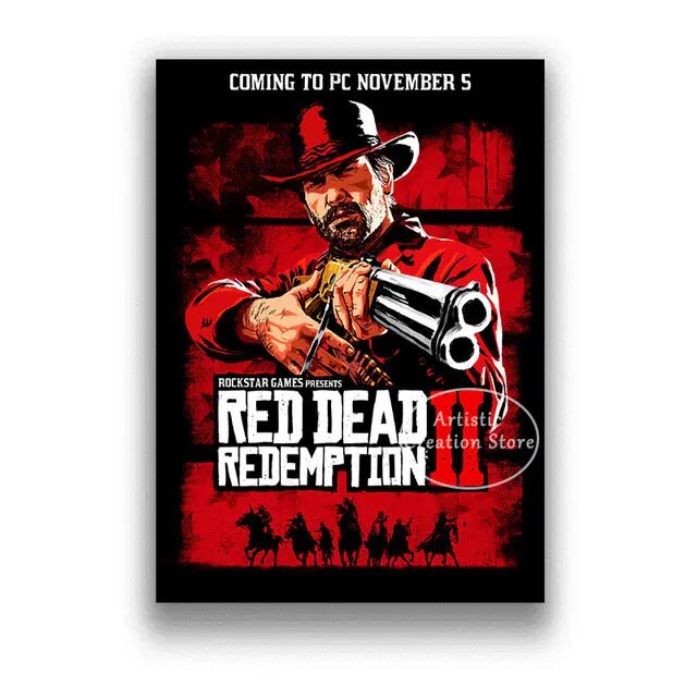 Plakát Red Dead Redemption