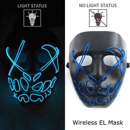 Neonová Led maska