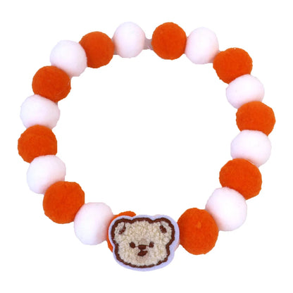 Vánoční obojek s kuličkami