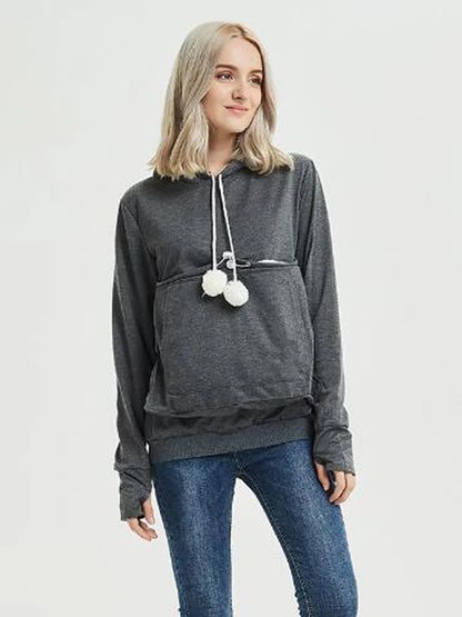 Unisex mikina s kapsou pro psy
