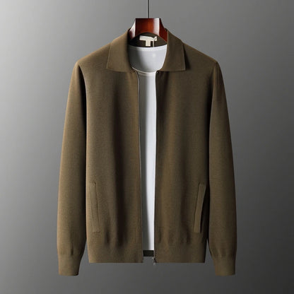 Pánský kardigan 100 % merino vlna