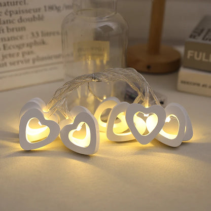 Led řetěz se srdíčky