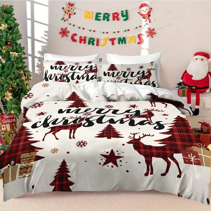 Povlečení s nápisem Merry Christmas