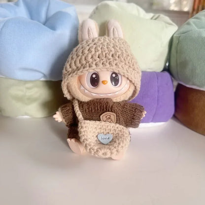 Háčkovaný outfit Labubu