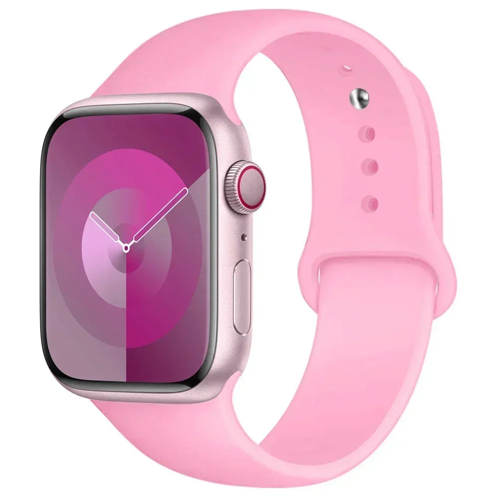 Silikonový řemínek na Apple Watch