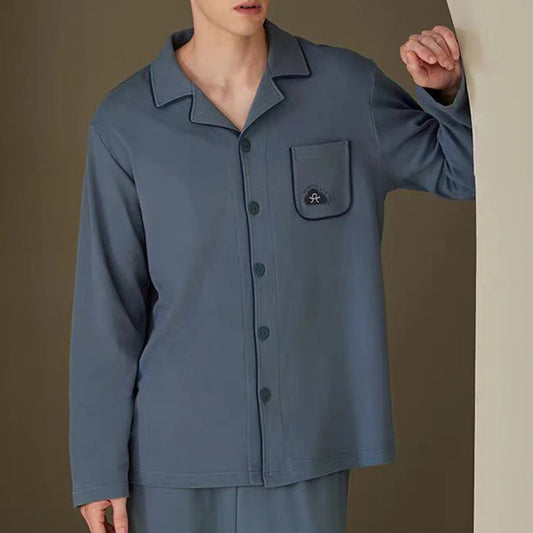 Pánské košilové pyžamo