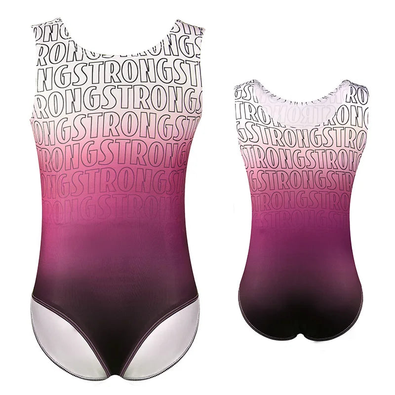 Dívčí trikot ombre