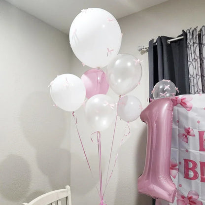 Balónky s mašličkami