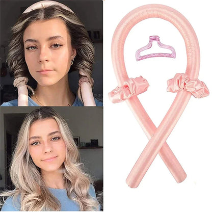 Pomůcka na vytvoření vlnitých vlasů